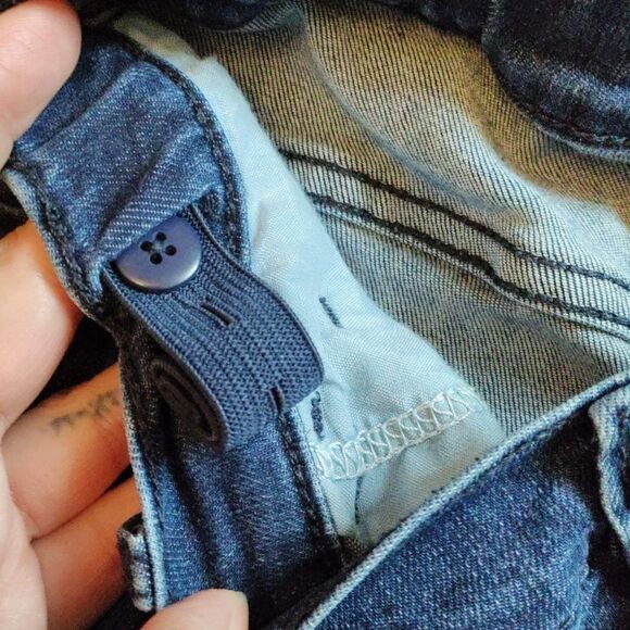 Cat & Jack Jeans size 14 Stretch Skinny Boys Fall Winter Adjustable Waist - Picture 3 of 8